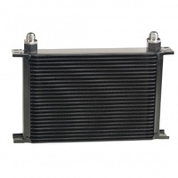 Stack Plate Fluid Cooler 25 Row Design Core-8AN Male Outlet Derale 52508