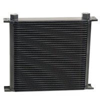 Stack Plate Fluid Cooler 34 Row Design Core-10AN Female Outlet Derale 53478