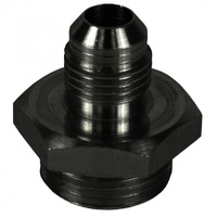 Aluminum Cooler/Adapter Fitting -6AN x 5/8"-18 O-ring Derale 59106