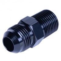 Aluminum Cooler/Adapter Fitting -10AN x 1/2" NPT Male Derale 59310
