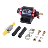 Derale Performance Universal In Line Fuel Pump (Gasoline) 100LPH 2-3.5 PSI 72001