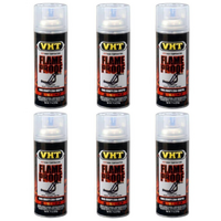 VHT Flame Proof Header Exhaust Spray Paint High Temperature Satin Clear SP115 x 6 Cans Bulk Pack