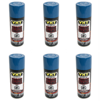 VHT Engine Enamel High Temperature Spray Paint for Ford Light Blue SP134 x 6 Cans Bulk Pack