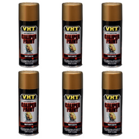 VHT Caliper Paint Brake Drums & Rotors Spray Can Gold SP736 x 6 Cans Bulk Pack