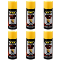 VHT Caliper Paint Brake Drums & Rotors Spray Can Bright Yellow SP738 x 6 Cans Bulk Pack