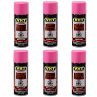 VHT Engine Enamel High Temperature Spray Paint Hot Pink SP756 x 6 Cans Bulk Pack