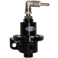SAAS Fuel Pressure Regulator Adjustable EFI-Black SR1001