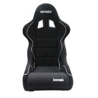Autotecnica Fixed Back Sports Seat Black Fibreglass ADR Approved SS07C