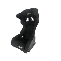 Autotecnica fixed-back twin-wing fibreglass sports race seat black ADR approved SS08S