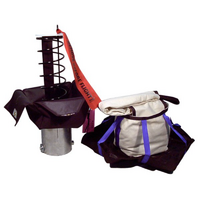 Stroud Replacement Fuel/Alcohol Funny Car Chute Black Chute, Suit Large Launcher System