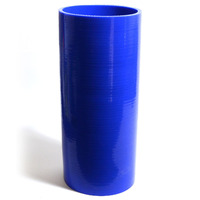 SAAS Straight Silicone Intercooler Hose 102 x 102 x 254mm Blue SSH102102254E