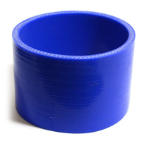 SAAS Straight Silicone Intercooler Hose 102 x 102 x 76mm Blue SSH10210276E
