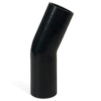 SAAS 23-Degree Silicone Intercooler Hose 57 x 57mm Black SSH235757