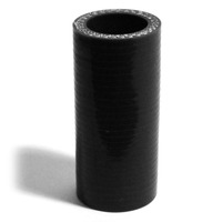 SAAS Straight Silicone Intercooler Hose 25 x 25 x 76mm Black SSH252576
