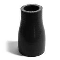 SAAS Straight Silicone Intercooler Reducer Hose 25 x 32 x 76mm Black SSH253276