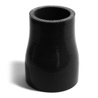 SAAS Straight Silicone Intercooler Reducer Hose 38 x 51 x 76mm Black SSH385176