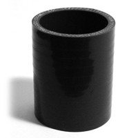 SAAS Straight Silicone Intercooler Hose 45 x 45 x 76mm Black SSH454576