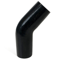 SAAS 45-Degree Silicone Intercooler Hose 63 x 63mm Black SSH456363