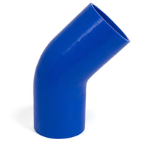 SAAS 45-Degree Silicone Intercooler Hose 89 x 89mm Blue SSH458989E