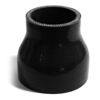SAAS Straight Silicone Intercooler Reducer Hose 51 x 70 x 76mm Black SSH517076