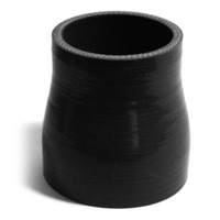 SAAS Straight Silicone Intercooler Reducer Hose 57 x 70 x 76mm Black SSH577076