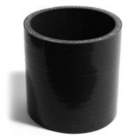 SAAS Straight Silicone Intercooler Hose 63 x 63 x 76mm Black SSH636376