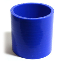SAAS Straight Silicone Intercooler Hose 63 x 63 x 76mm Blue SSH636376E