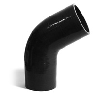 SAAS 67-Degree Silicone Intercooler Hose 76 x 76mm Black SSH677676