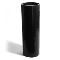 SAAS Straight Silicone Intercooler Hose 70 x 70 x 254mm Black SSH7070254