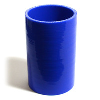 SAAS Straight Silicone Intercooler Hose 76 x 76 x 127mm Blue SSH7676127E