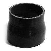 SAAS Straight Silicone Intercooler Reducer Hose 82 x 95 x 76mm Black SSH829576