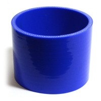 SAAS Straight Silicone Intercooler Hose 89 x 89 x 76mm Blue SSH898976E