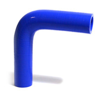 SAAS 90-Degree Silicone Intercooler Hose 32 x 32mm Blue SSH903232E