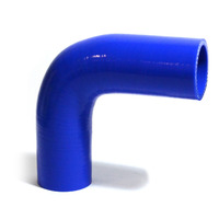 SAAS 90-Degree Silicone Intercooler Hose 45 x 45mm Blue SSH904545E