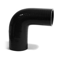 SAAS 90-Degree Silicone Intercooler Reducer Hose 51 x 63mm Black SSH905163