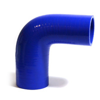 SAAS 90-Degree Silicone Intercooler Reducer Hose 51 x 76mm Blue SSH905176E