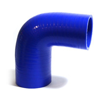 SAAS 90-Degree Silicone Intercooler Reducer Hose 63 x 76mm Blue SSH906376E