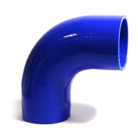 SAAS 90-Degree Silicone Intercooler Hose 82 x 82mm Blue SSH908282E