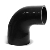 SAAS 90-Degree Silicone Intercooler Reducer Hose 89 x 102mm Black SSH9089102