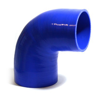 SAAS 90-Degree Silicone Intercooler Reducer Hose 89 x 102mm Blue SSH9089102E