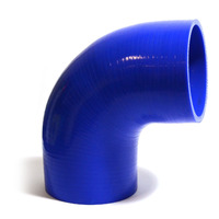 SAAS 90-Degree Silicone Intercooler Hose 89 x 89mm Blue SSH908989E