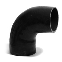 SAAS 90-Degree Silicone Intercooler Reducer Hose 89 x 95mm Black SSH908995