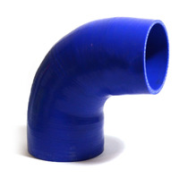 SAAS 90-Degree Silicone Intercooler Reducer Hose 95 x 102mm Blue SSH9095102E