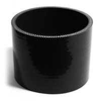 SAAS Straight Silicone Intercooler Hose 95 x 95 x 76mm Black SSH959576
