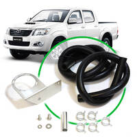 SAAS Oil Catch Can Tank Install Kit for Toyota Hilux KUN 3.0L 2005-2015 ST1101