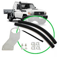 SAAS Oil Catch Can Tank Install Kit for Toyota Landcruiser 79 Series 4.5L 2007-ST1201