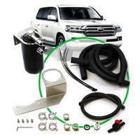SAAS Oil Catch Can Tank Kit for Toyota Landcruiser 200 Series 4.5L ST1202-1014