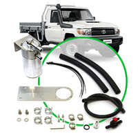 SAAS Oil Catch Can Tank Kit for Toyota Landcruiser 79 Series 4.5L 2009 ST1205-1015