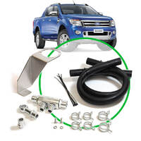 SAAS Oil Catch Can Tank Install Kit For Ford Ranger PX 2011-2015 ST2102