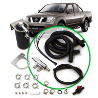 SAAS Oil Catch Can Tank Kit for Nissan Navara D40 2.5L 2005-2015 ST4105-1014